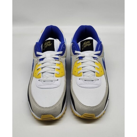 Nike Air Max 90 NFL Los Angeles Rams Sneakers II7587-100 - Picture 3 of 12